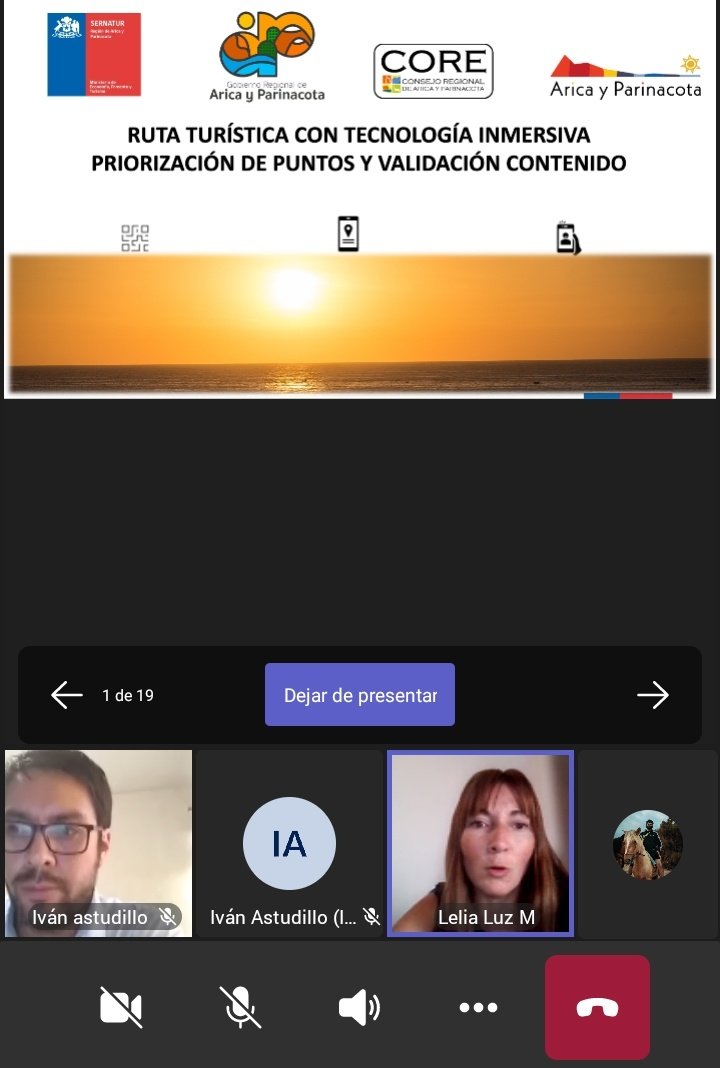 Se presentó la Ruta con Tecnología Inmersiva Cultura Chinchorro a guías turísticos y tour operadores