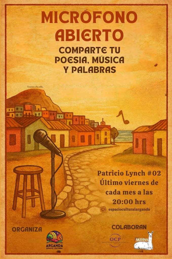 Micrófono Abierto en Espacio Cultural Arganda.