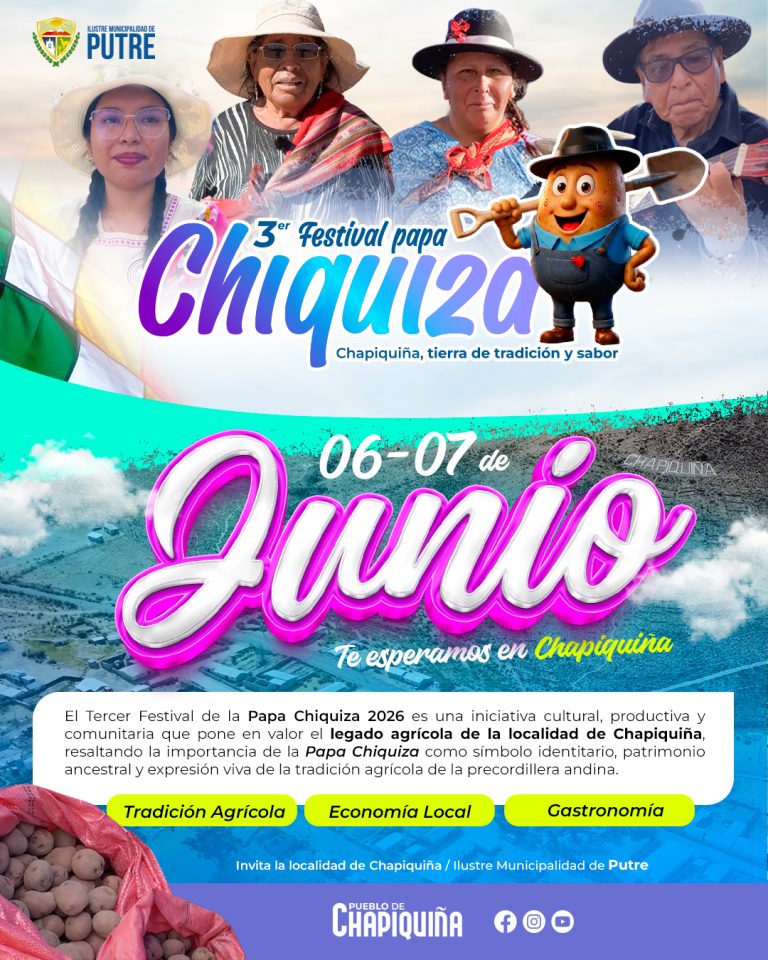 Tercer Festival de la Papa Chiquiza
